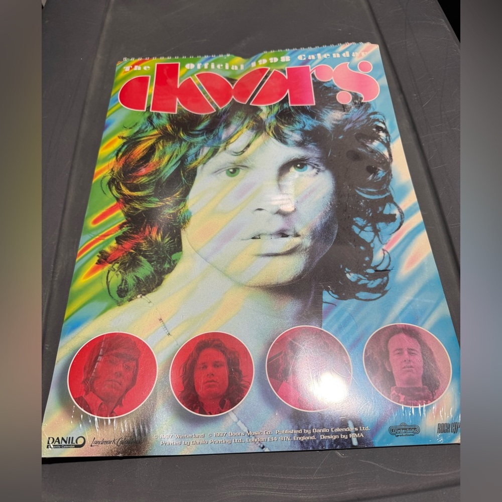 The Doors Vintage calendar from 1998 sealed